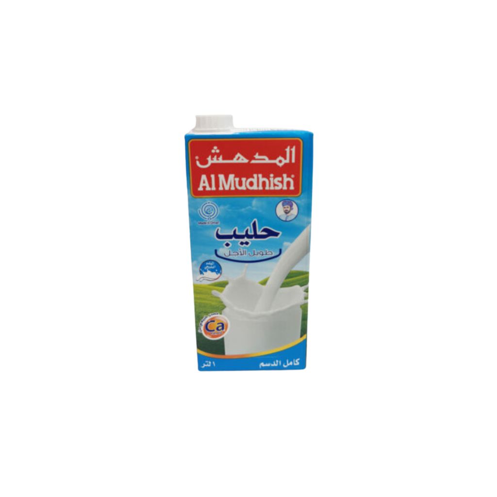 Al Mudhish milk ( full cream ) 1L