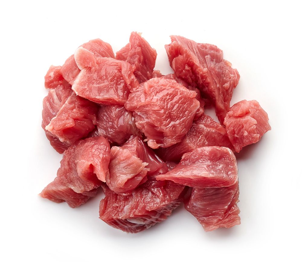 Beef low Fat Cubes South Africa 500g