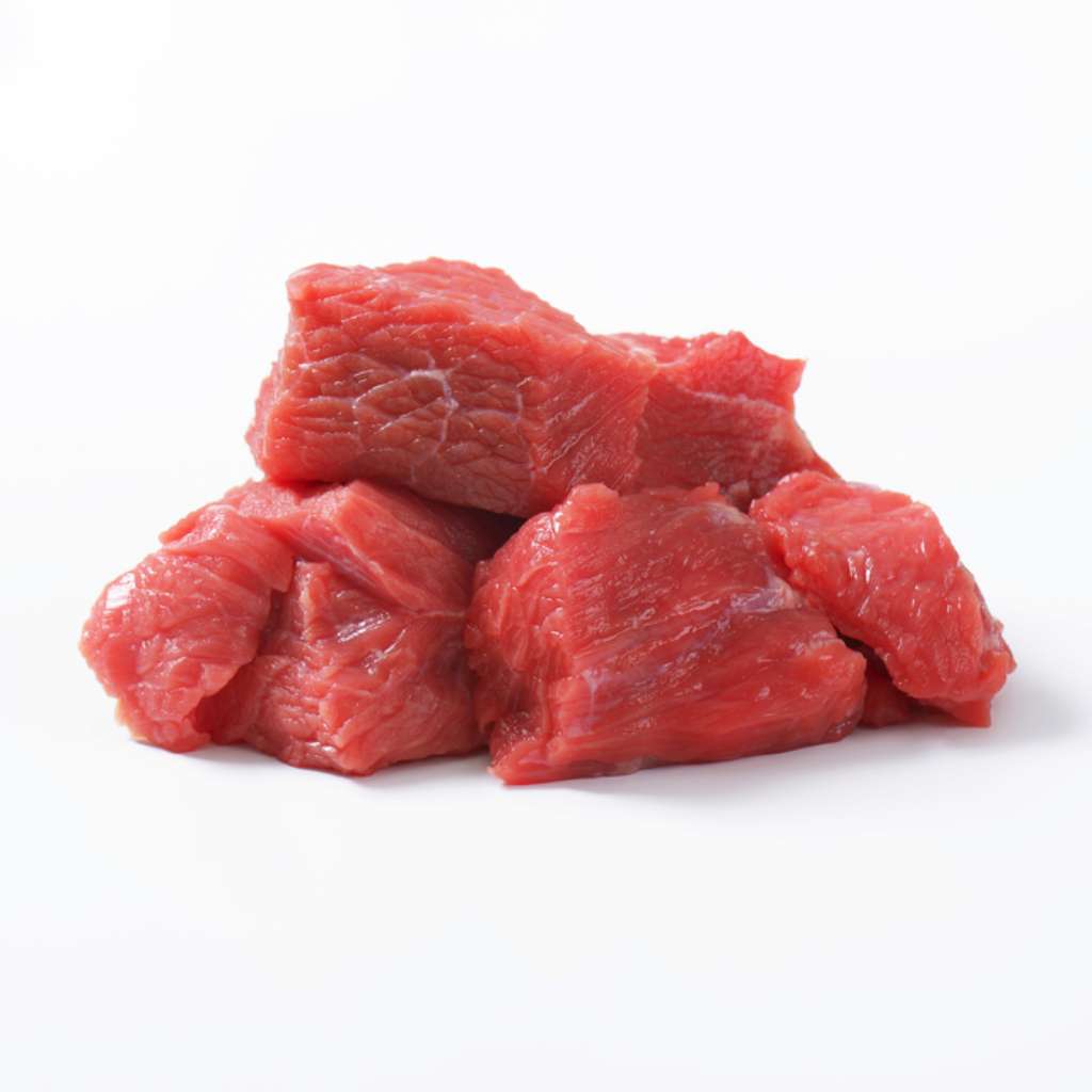 Beef leg low fat cubes pakistan 500g