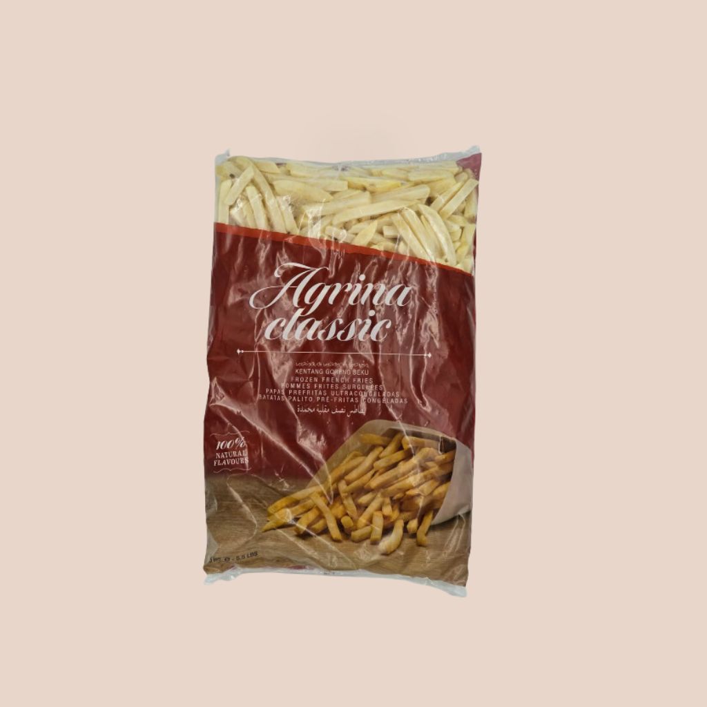 Agrina french fries 2,5 kg