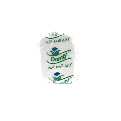 Domiyati white cheese by Domty in plastic tub.