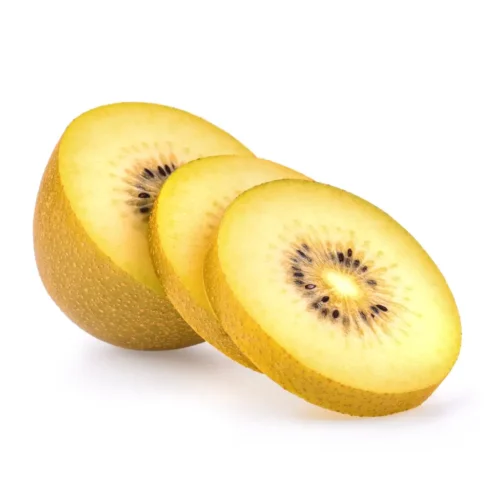 Zespri Kiwi Sungold Organic/New Zealand 1kg on a white background