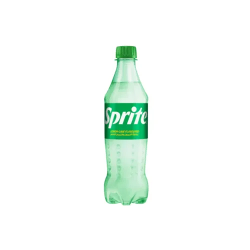 Slim bottle with vibrant green branding and bubbles inside.