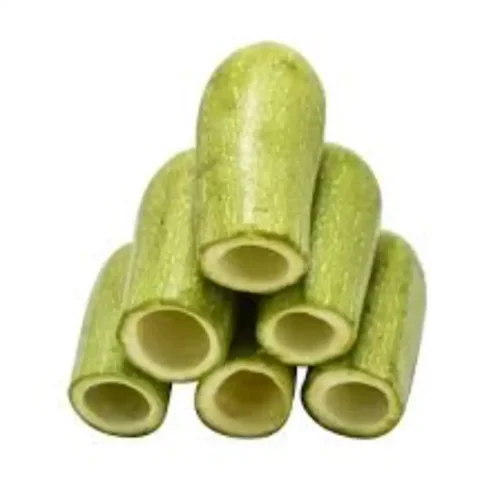 marrow cored on a white background